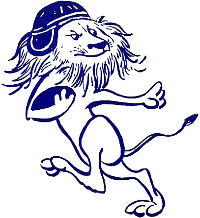 Columbia Lions 1936-1956 Primary Logo iron on paper